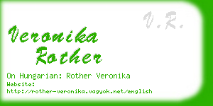 veronika rother business card